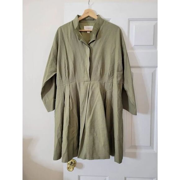 Tuckernuck POMANDER PLACE Jade Green Darien Dress, Jade Green XXL NWOT - Picture 4 of 10
